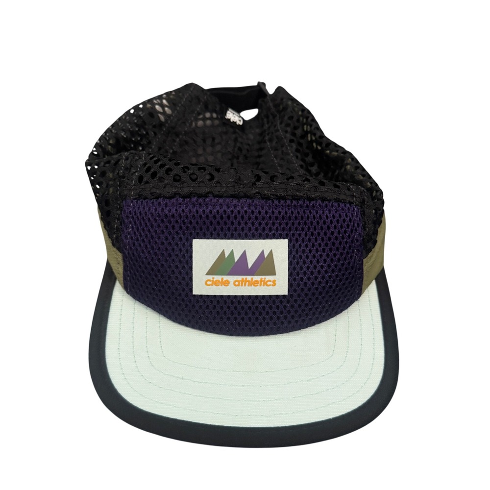 Ciele Athletics ALZCap SC Athletics Small 56.5 cm Running Hat Black Green Purple